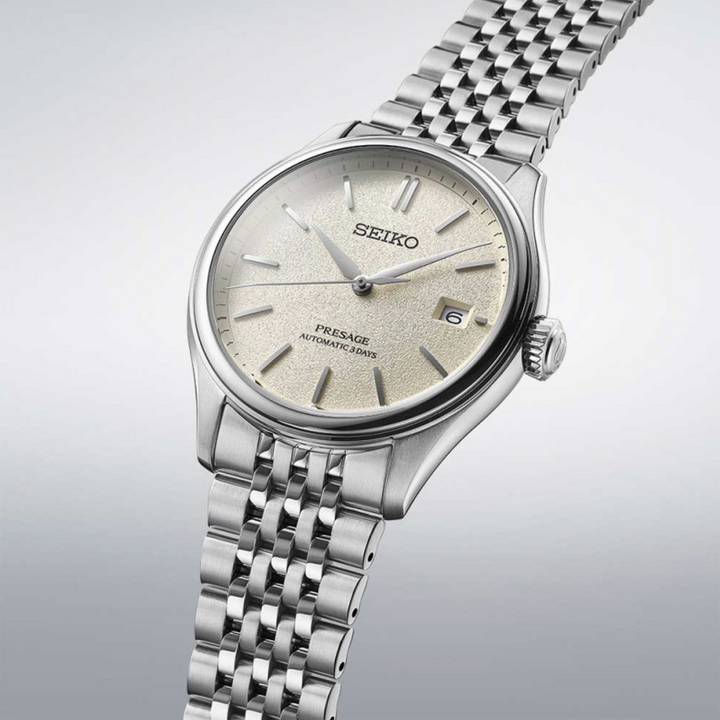 Seiko Orologio Presage Classic quadrante avorio SPB463J1