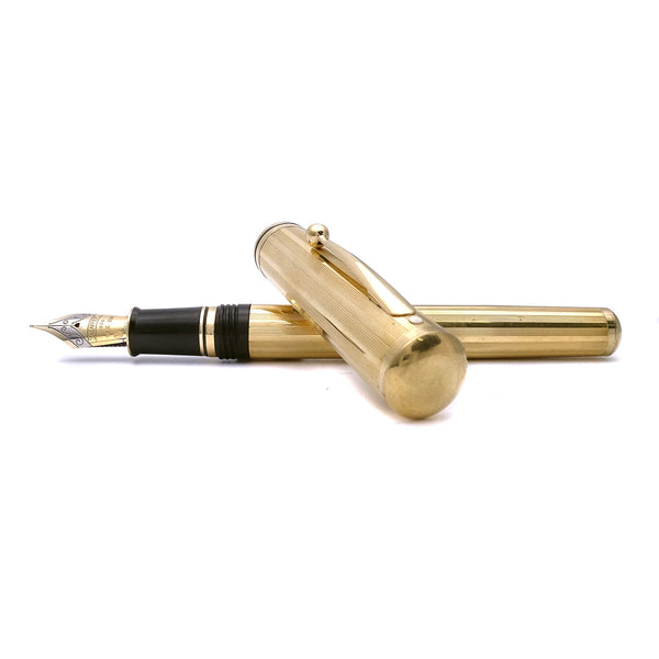 Sheaffer penna stilografica Targa dorata