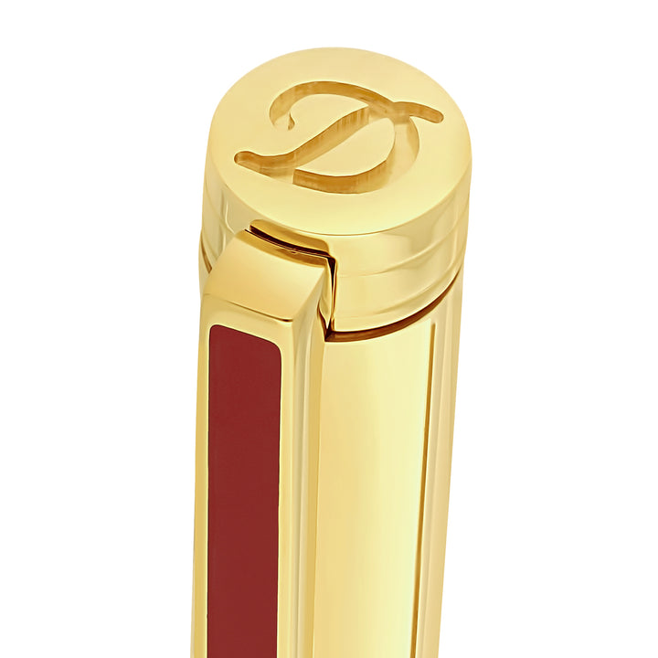 S.T. Dupont Classique Penna a Sfera Jackie Kennedy Gold Trigger Guilloche