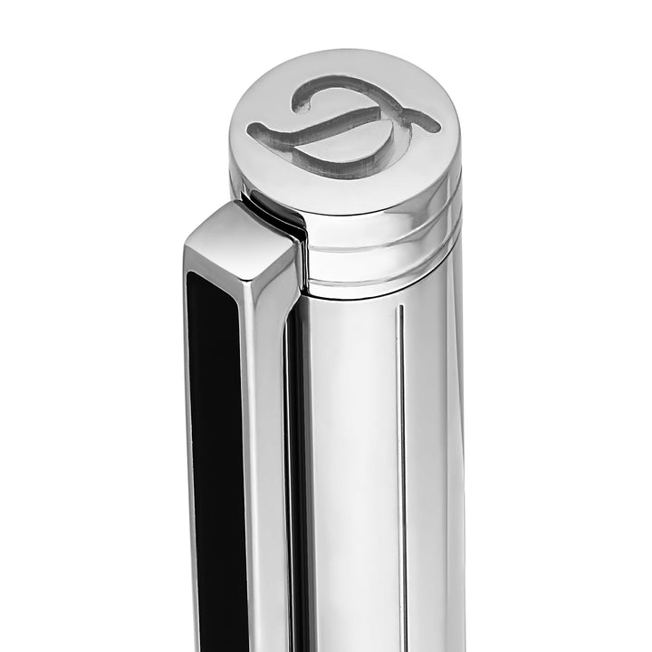 S.T. Dupont Classique Penna a Sfera Jackie Kennedy Brushed Palladium