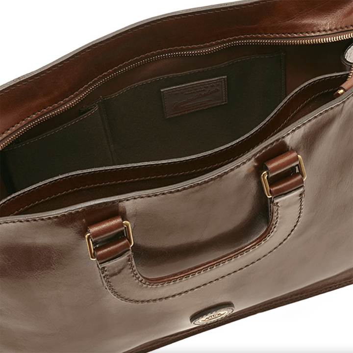 The Bridge Cartella Lavoro Uomo Linea Story pelle marrone 