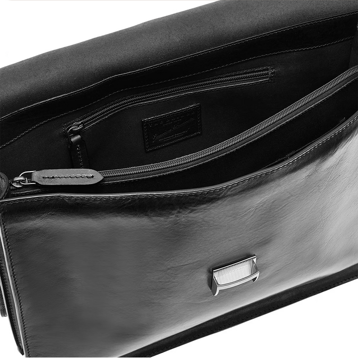 The Bridge Borsa a tracolla ventiquattrore uomo Linea Story Pelle Nera