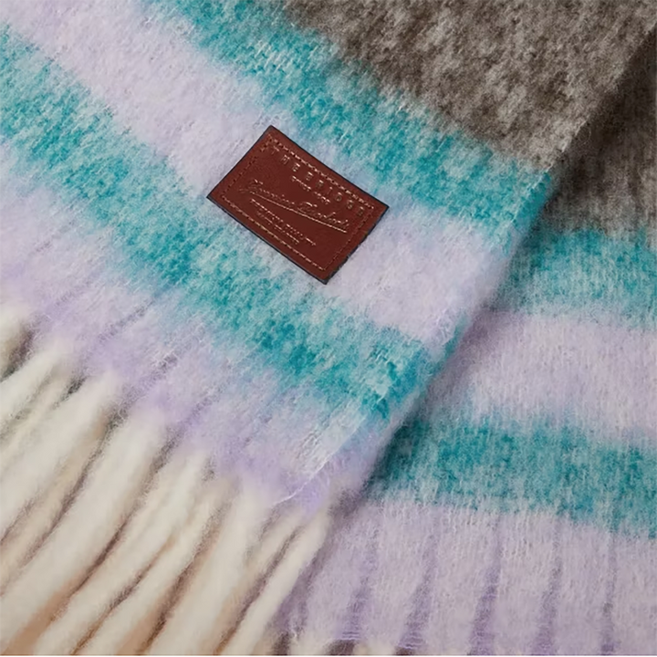 The Bridge Coperta da Picnic con Cinghie in Pelle Marrone Linea Life Style