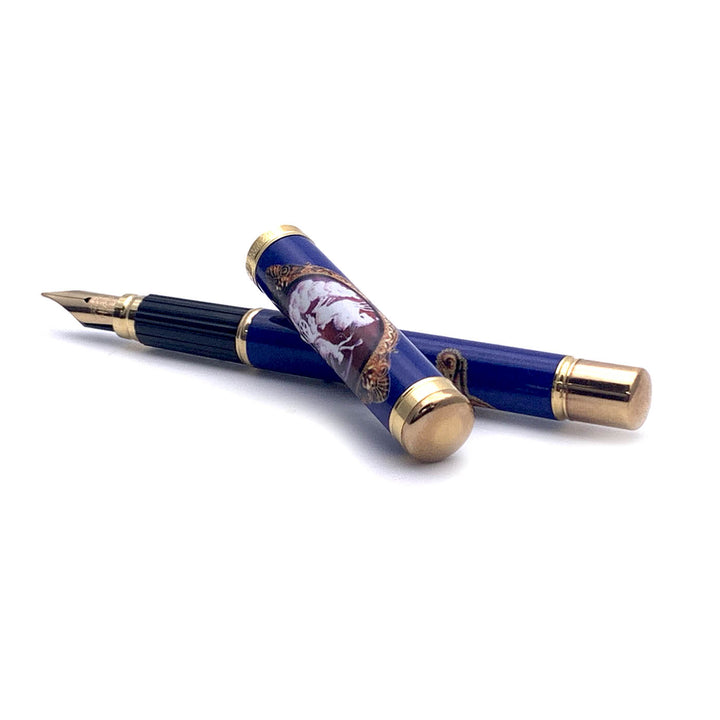 Waterman penna stilografica Anastasia Blue w Cameo Design