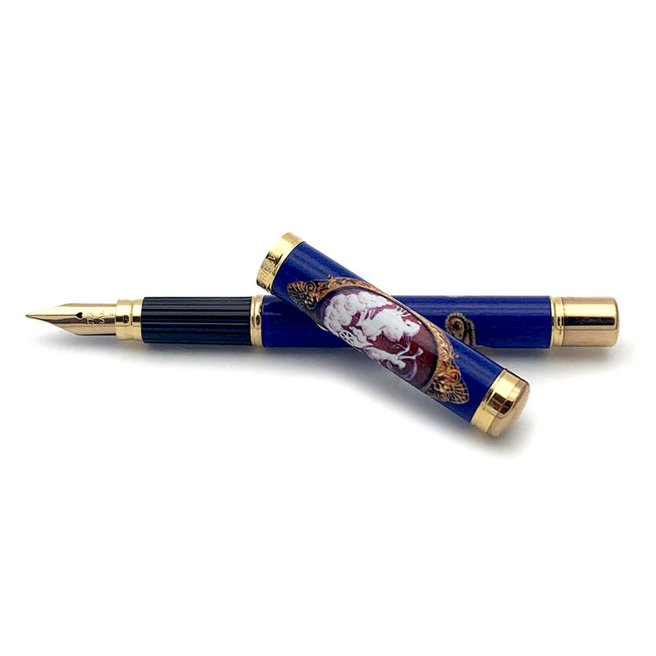 Waterman penna stilografica Anastasia Blue w Cameo Design