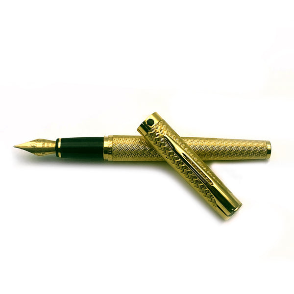 Waterman penna stilografica L Etalon oro  18k Nib