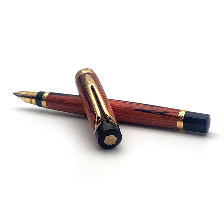 Waterman penna stilografica L Etalon oro  18k Nib