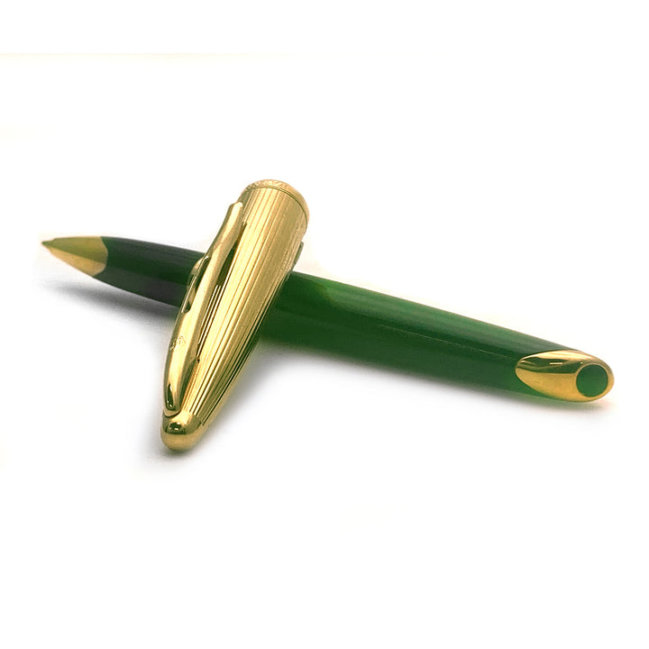 Waterman penna roller Carene Deluxe lacca verde