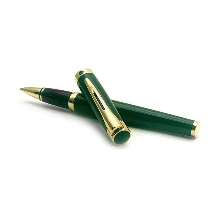 Waterman penna roller L Etalon lacca Burgundy verde