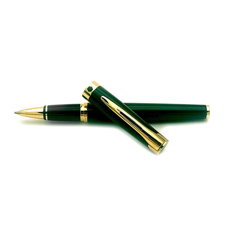 Waterman penna roller L Etalon lacca Burgundy verde