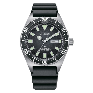 Citizen Watch New Promaster Marine Automatic Diver Black 41mm NY0120 01E Rubber Wondersmall