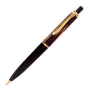 Pelikan Souveran Tortoiseshell Brown Mechanical Pencil Gold Finish