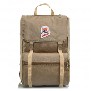 Backpack Vintage Invicta Jolly Color Beige Miltary Washed Fabric 206002012 
