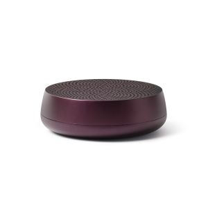 Lexon Design Speaker MINO L Purple Bluetooth with passive bass system Portable Travel Swimming-pool sea pic nic home office mountain park