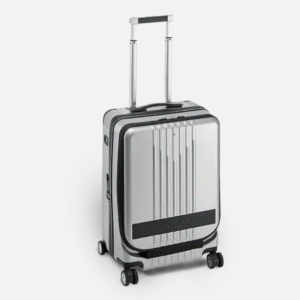 Montblanc MY4810 Cabin Trolley with front pocket Silver Wondersmall