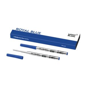 Montblanc ballpoint B refill broad royal blue 128215