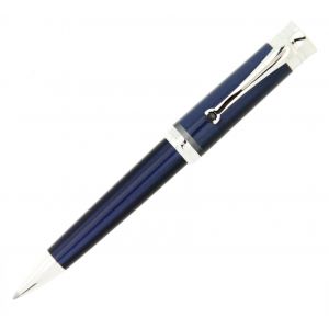 Montegrappa Ducale Ballpoint pen Navy Blue ISDETBAB Dark blue, light blue gradient pearl effect Made Italy handicraft manufacture
