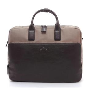 A.G. Spalding Bag Briefcase double handle METROPOLITAN Nylon Khaki Brown Leather