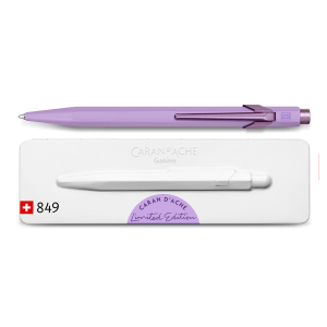 Caran d Ache Ballpoint Pen 849 Claim Your Style Purple Limited Edition Design Man Woman made swiss gift for him her collection 2021 2022