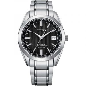 Citizen Watch H145 Elegance Super Titanium Silver Dial 40mm CB0260-81A