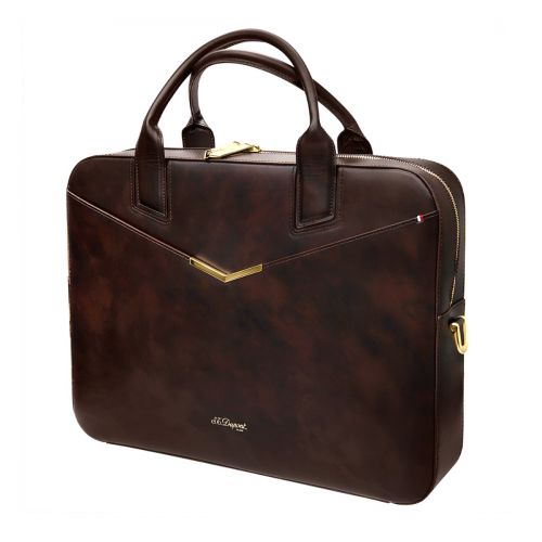 S.T. Dupont Briefcase Atelier document holder in cloudy leather 191453 Wondersmall