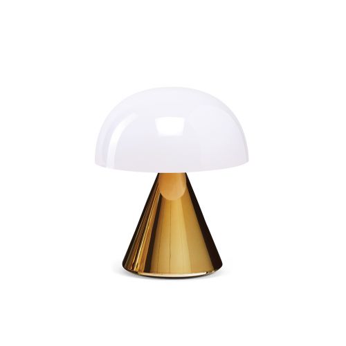 MINA Mini LED lamp USB Metal Gold base | Wondersmall.com