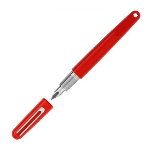 Montblanc M Red Fountain Pen M Special Edition Wondersmall