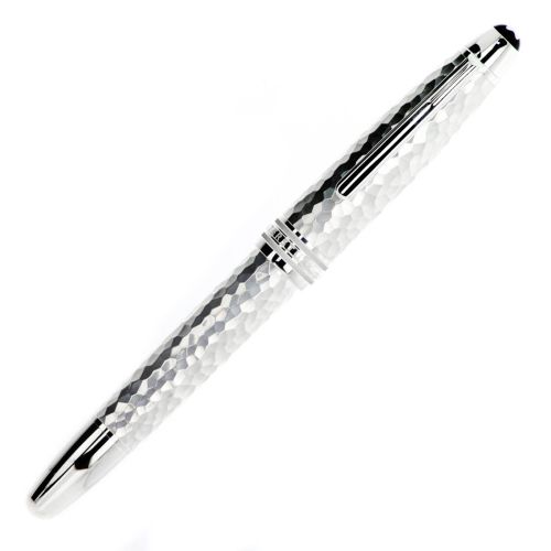 Monblanc Meisterstuck Solitaire Martele Sterling LeGrand Fountain Pen Wondersmall