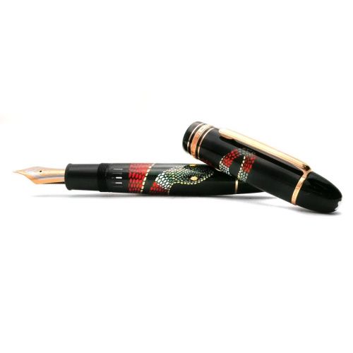 Wondersmall Montblanc Meisterstuck 149 Serpent edition rose gold fountain pen Wondersmall