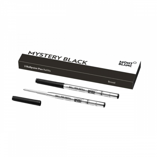 Montblanc ballpoint refill broad mistery black 128212 Wondersmall