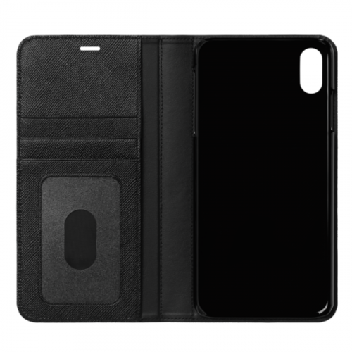 Montblanc Flip Side Sartorial Hard Case Apple iPhone XS Max Black Cover 124896 Wondersmall