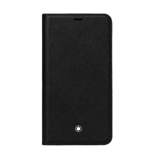 Montblanc Flip Side Sartorial Hard Case Apple iPhone XS Max Black Cover 124896 Wondersmall