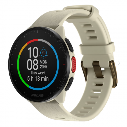 Polar Pacer GPS Running Watch Cloud White 900102175 Wondersmall