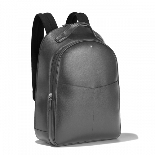 Montblanc Sartorial Zaino Small con 2 scomparti Pelle Grigia Graphite 128551 Business Wondersmall