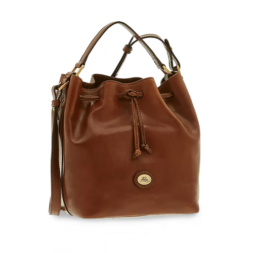 Borsa secchiello cuoio online