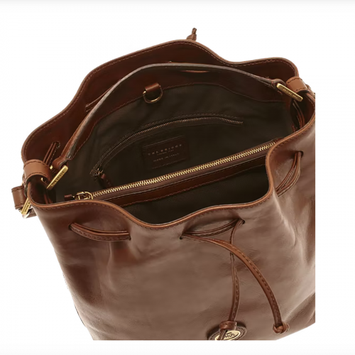 The Bridge Borsa Secchiello Linea Story Pelle Marrone 04094601 14 Wondersmall